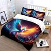 Colorful Phoenix Home Decor Set Soft Comfortable Duvet Cover Bedding Set Included 1*Duvet Cover & 2*Pillowcases, Gift