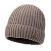 Winter fleece hat warm knitted windproof ear protection pullover hat men's wool thickened cold-proof bag head warm hat