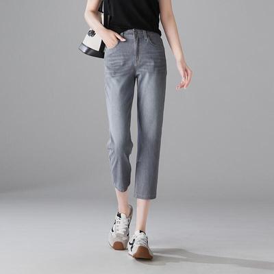 SOFSIL 2026 Summer Women's High-Waist Slimming Cropped Skinny Jeans