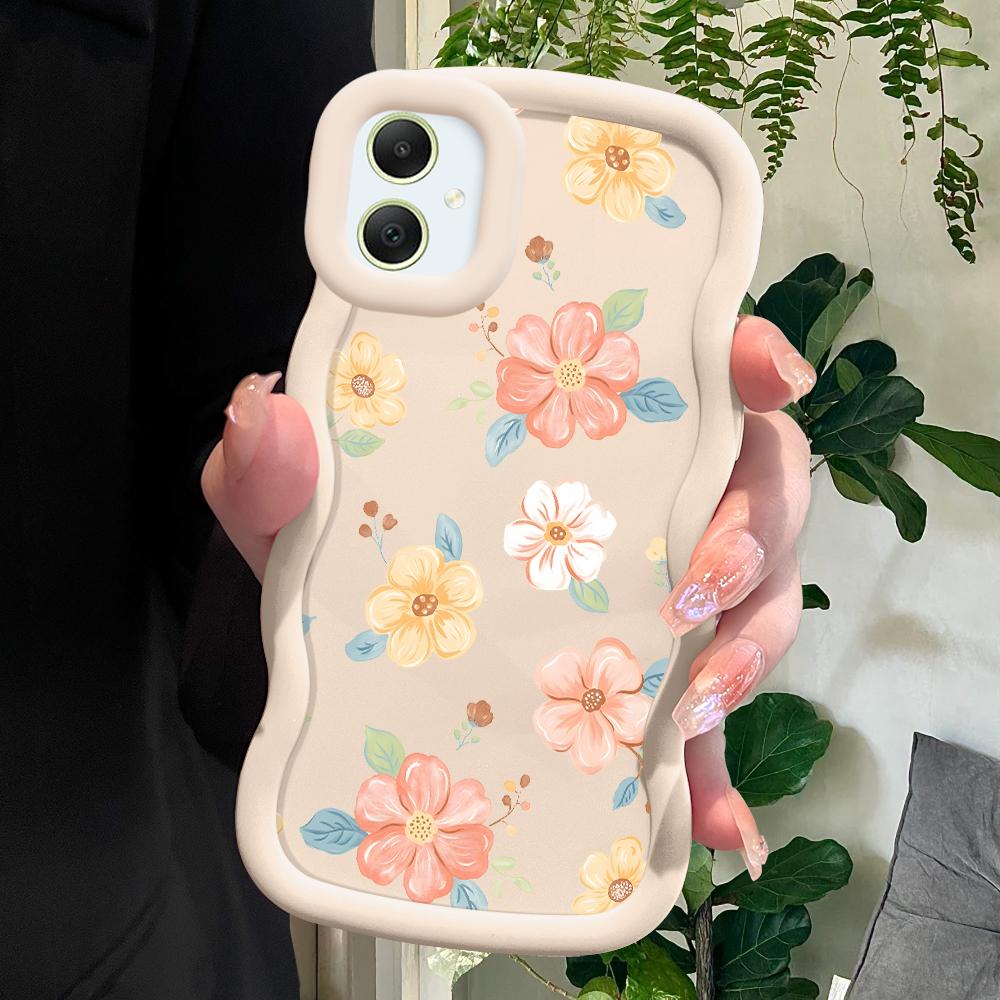 

Мягкий чехол для телефона с модными цветами для Samsung Galaxy A52 A73 A12 A11 S24 Ultra 5G S23 S22 S21 S20 FE Wave Edge, противоударный защитный резиновый чехол Samsung A23 4G/5G белый