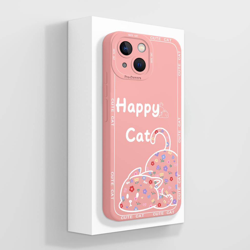 For iPhone 13 Mini Case Cover For iPhone13 Mini 13mini Soft Liquid Silicone Cute Dinosaur Phone Cases Bumper Camera Protectors