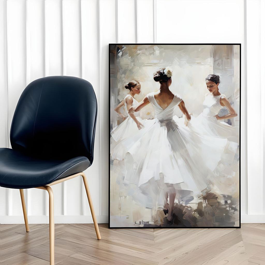 Plakat balet baletnica baletnice