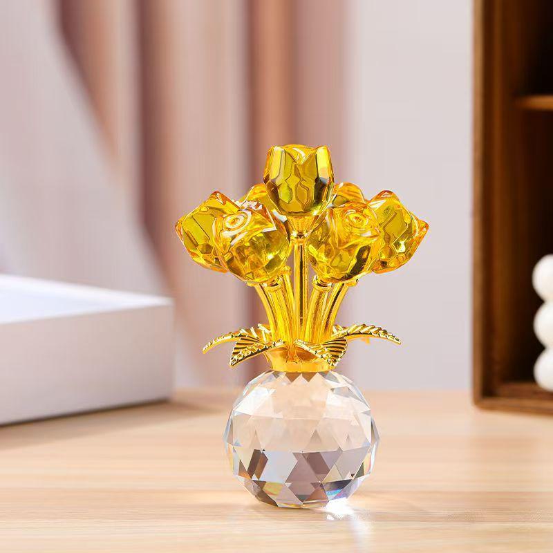 Eternal Crystal Rose: Exquisite Valentine's & Women's Day Gift for Her