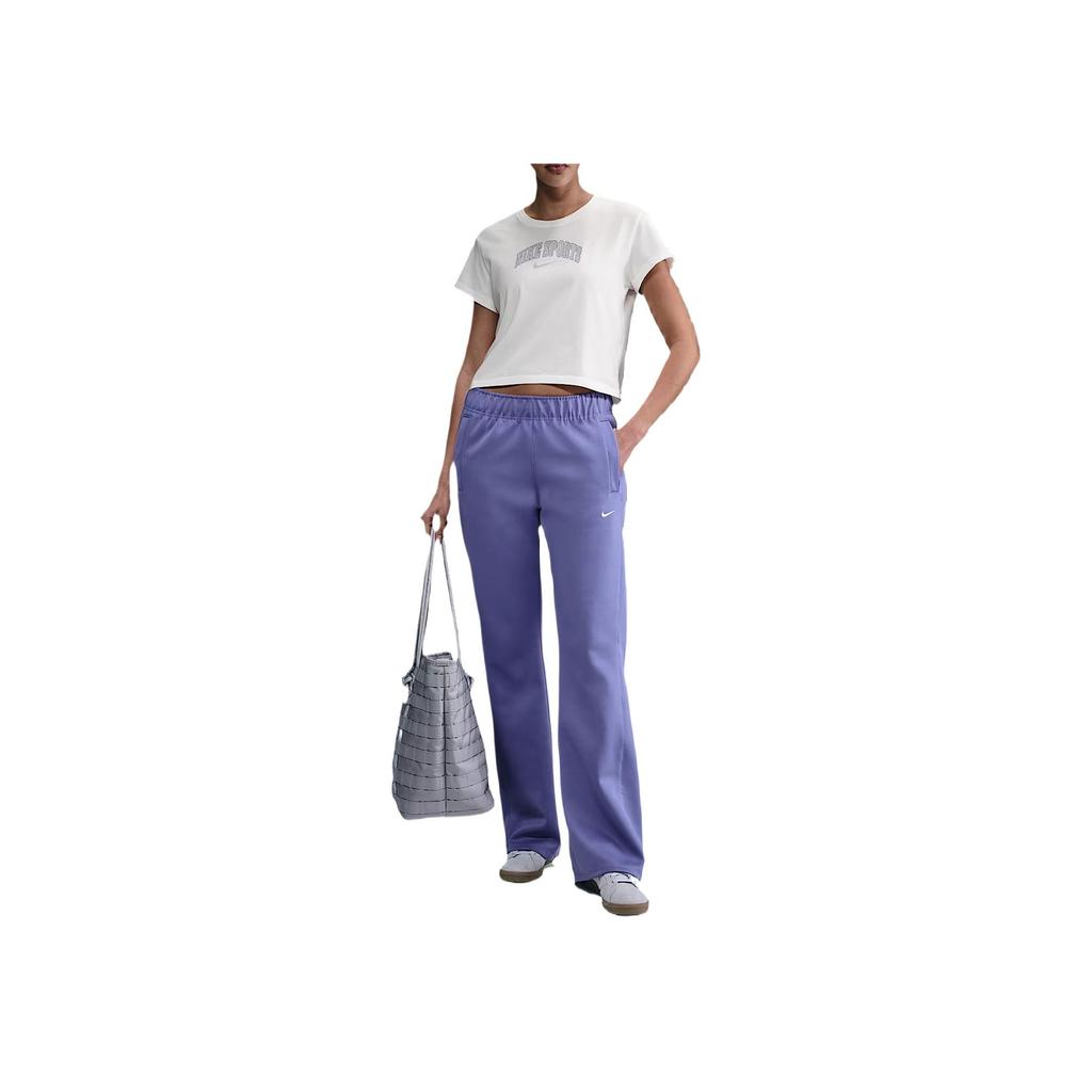Nike Comfortable Fashionable Versatile Short Sleeve T-Shirt Women tops White IB7334-133