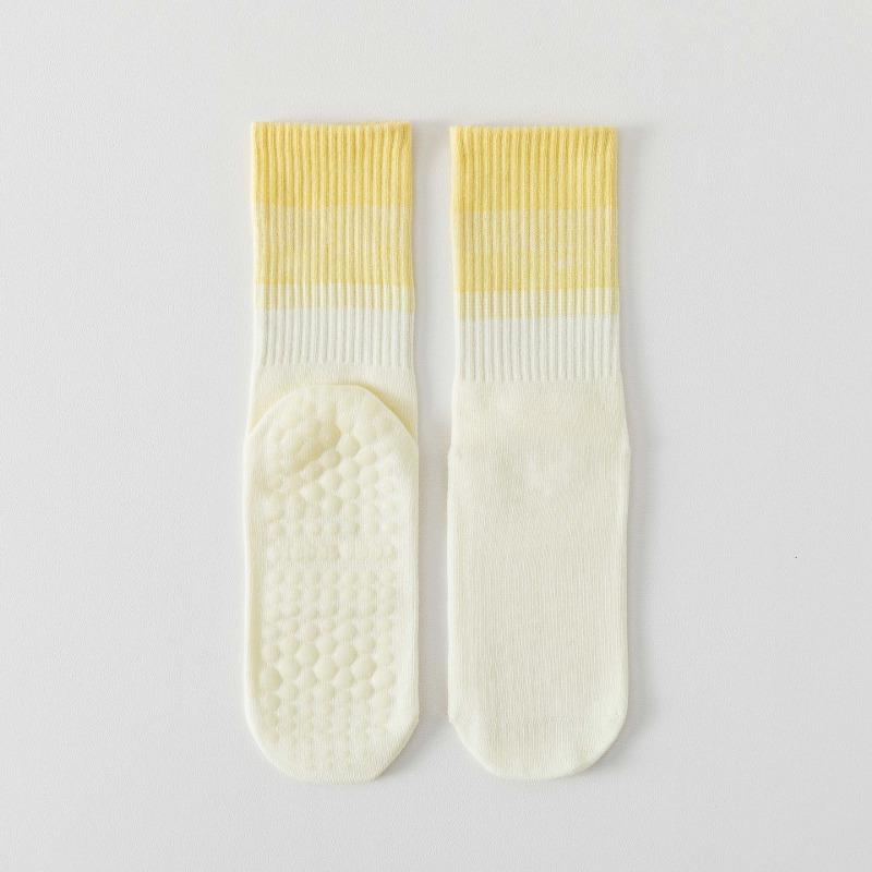 5 Pairs of Women's Summer Midtube Professional Fitness Sports Non Slip Indoor Running Yoga Socks