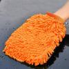 Waterproof Car Wash Microfiber Chenille Gloves Thick Car Cleaning Mitt Wax Detailing Brush Auto Care Double-faced Glove