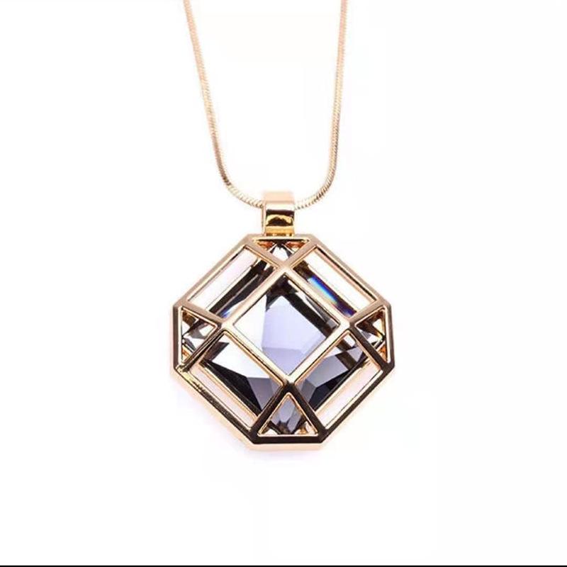 Women's Zodiac Ox Long Sweater Necklace - High-End Fashion Pendant