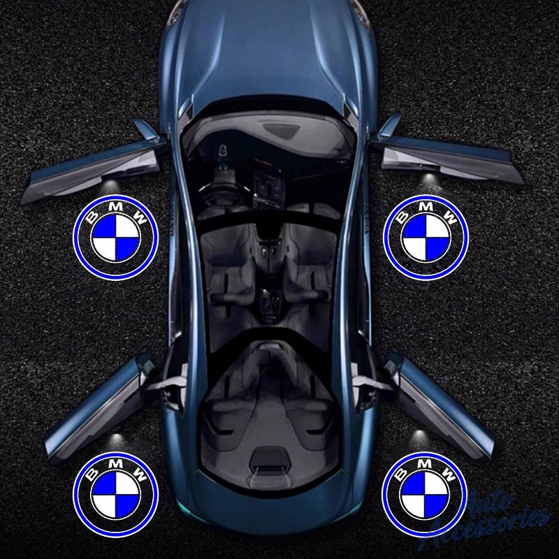 2Pcs Car Door Welcome LED Projector Laser Door Light For BMW F32 F33 F34 F15 F10 F01 F11 E90 E60 E46 E93 F20 F21 F30 F31 Sticker