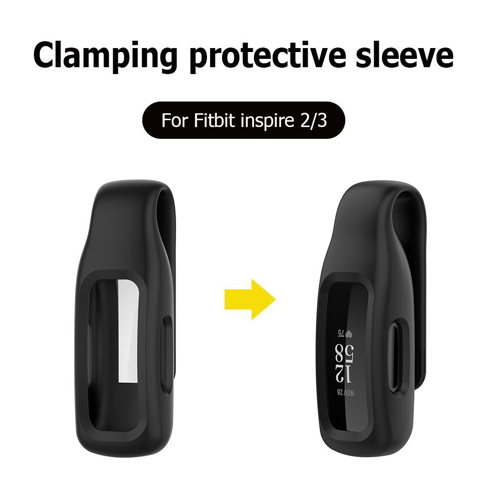 Pro Fitbit Inspire 2 /Inspire 3/Ace 3 Hodinky Klip Ochranný Držák Silikonový Ochranný Kryt Pouzdro Skin Klip Chytré Příslušenství