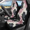 2 Pezzi Coprisedili Auto Stampa Mucca Rosa, Per Donne e Per Uomo, Universale Protezione Sedili Anteriori Auto Adatto Per Auto, SUV Berlina, Camion,