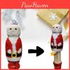 Adorable Handcrafted Santa Puppet Vibrantly Painted Beech Wood For Unique Christmas Gifts