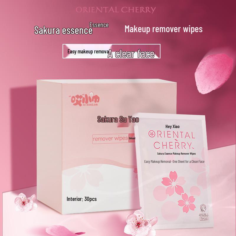 

Individually Wrapped Gentle Makeup Remover Wipes for Eye, Lip, Face - 3-in-1 Deep Clean