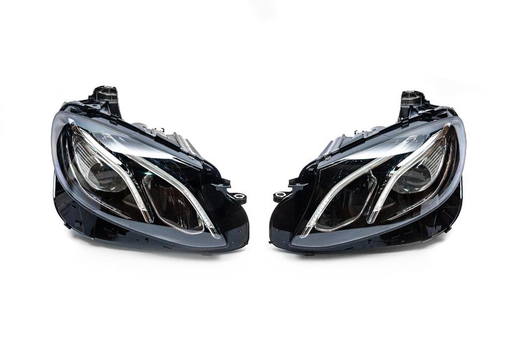 

Передние фары OEM 2016-2020 (2 шт, без блоков, LED) для Mercedes E-сlass W213