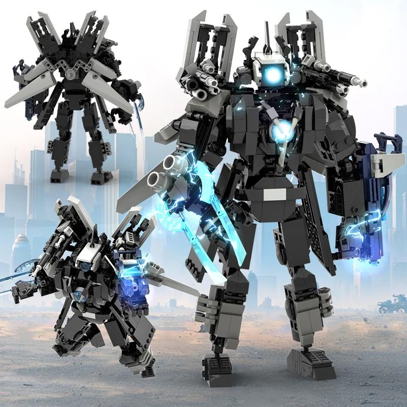 Vânzare de lichidare Toalete Skibidii Blocuri de construit Jucării Titan Clock King TV Man Figurine Cărămizi pentru Copil Idei de Paște Cadou Vânzare en-gros