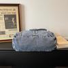 Denim-Tragetasche Damen-Umhängetasche Handtasche mit großem Fassungsvermögen