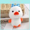 Adorable Plush Duck Keychain Cute Stuffed Animal Doll For Bags And Gifts