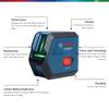 Bosch Laser Level GCL 15-12 XG Combination Dot and Line Green Beam Laser Level