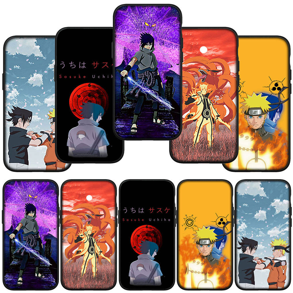 Phone Case for iPhone 17 16 15 Plus Xiaomi Poco F8 F7 X7 X6 M8 C85 C75 Redmi Note 14 12 11 13 Pro Max A4 14C 13C 15C Poster Naruto Uchiha Sasuke Cover