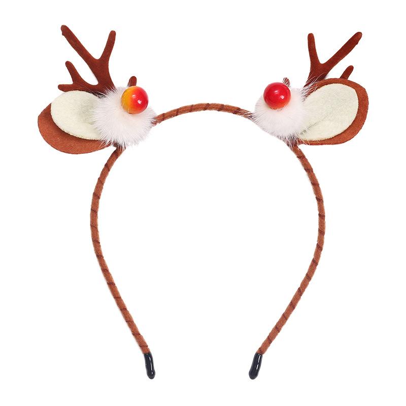 Birthday Headbands Versatile Hair Accessories Elk Antler Headdresses Hairpins Party Headwear Dress Up Supplies