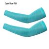 Sun Protection Ice Silk Sleeves: Unisex Summer Driving, Sports, Cycling, and Fishing Sleeves in Solid Colors.
