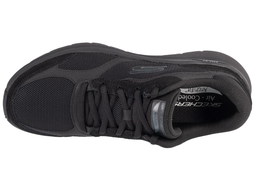 Skechers Arch Fit 2.0 - The Keep, pánské černé tenisky