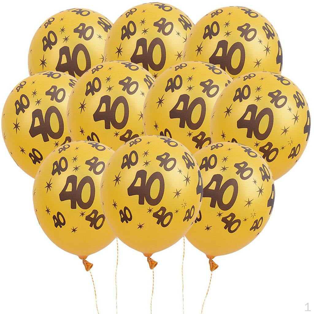 Numbers Balloon for Wedding Birthday Party Supplies