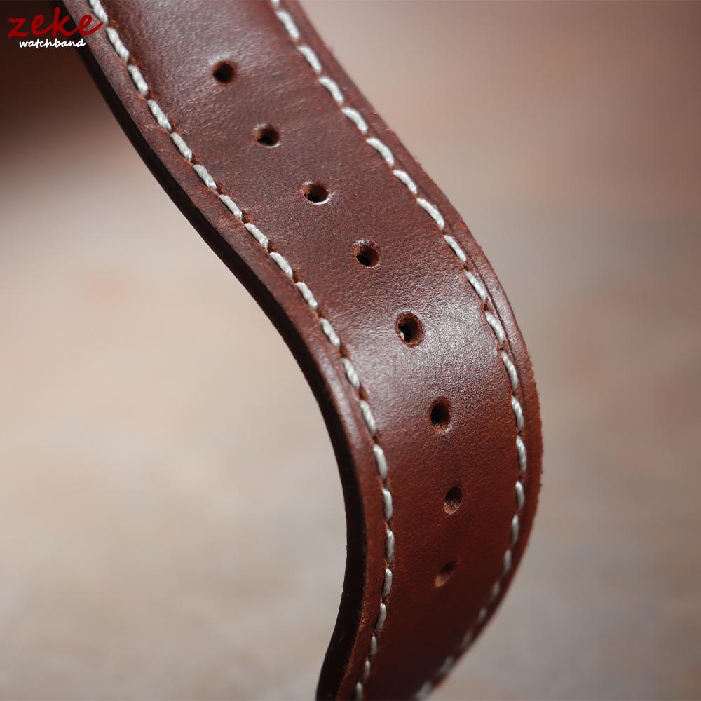 Quick Release Retro Oil Wax Cowhide Watchband Soft Calfskin Strap for Seiko for Rolex for Omega 18mm 20mm 22mm Wristband