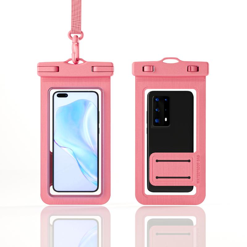 Waterproof Phone Case Pouch Universal Screen Compatible Swimming Underwater Phone Bag Touch Neck Hanging Rafting Diving Pouch