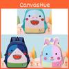 Preschooler Cartoon School Bag With Lightweight Nylon And Trendy Patchwork For Educational Activities