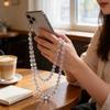 Phone Lanyard Pvc Beaded Crossbody Chain For Men And Women