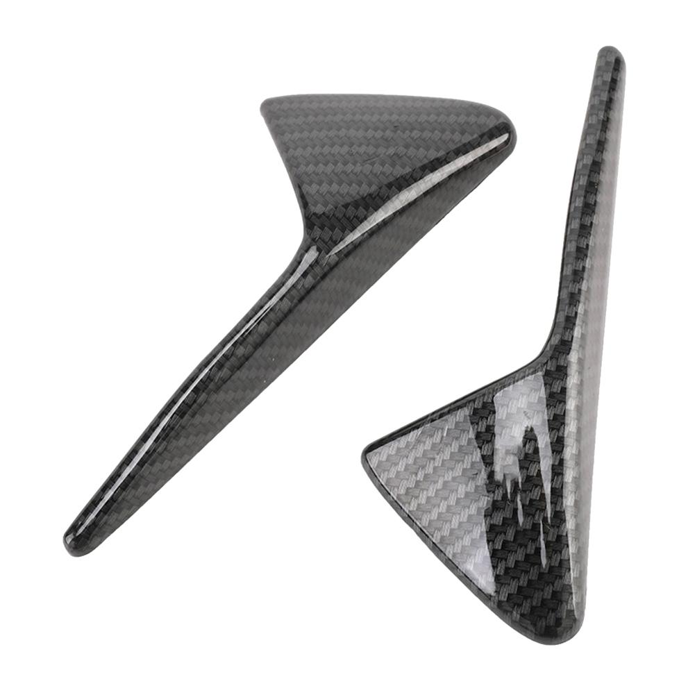 2 STÜCKE Für Tesla Modell 3 YXS Seitenkamera Kohlefaser ABS Schutzabdeckung Für Tesla Modell 3 Modell Y Autozubehör