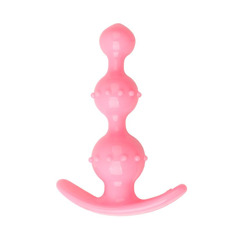 Soft Butt Plug Masturbation Anal Plug Sex Toys  Anal Bead Dilator Toys for Men Women