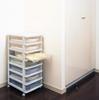 Thanko Plastic 7 Tier Storage for Small Items Stocky Width x Depth x Height Soft Beige 31.4 40.5 74.5cm