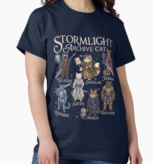 Stormlight Archive Cat Unisex T-Shirt M