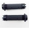 Universal Aluminum CNC Motorcycle 7/8" 22mm Handlebar Grips Rubber Gel Hand Grips with Bar End