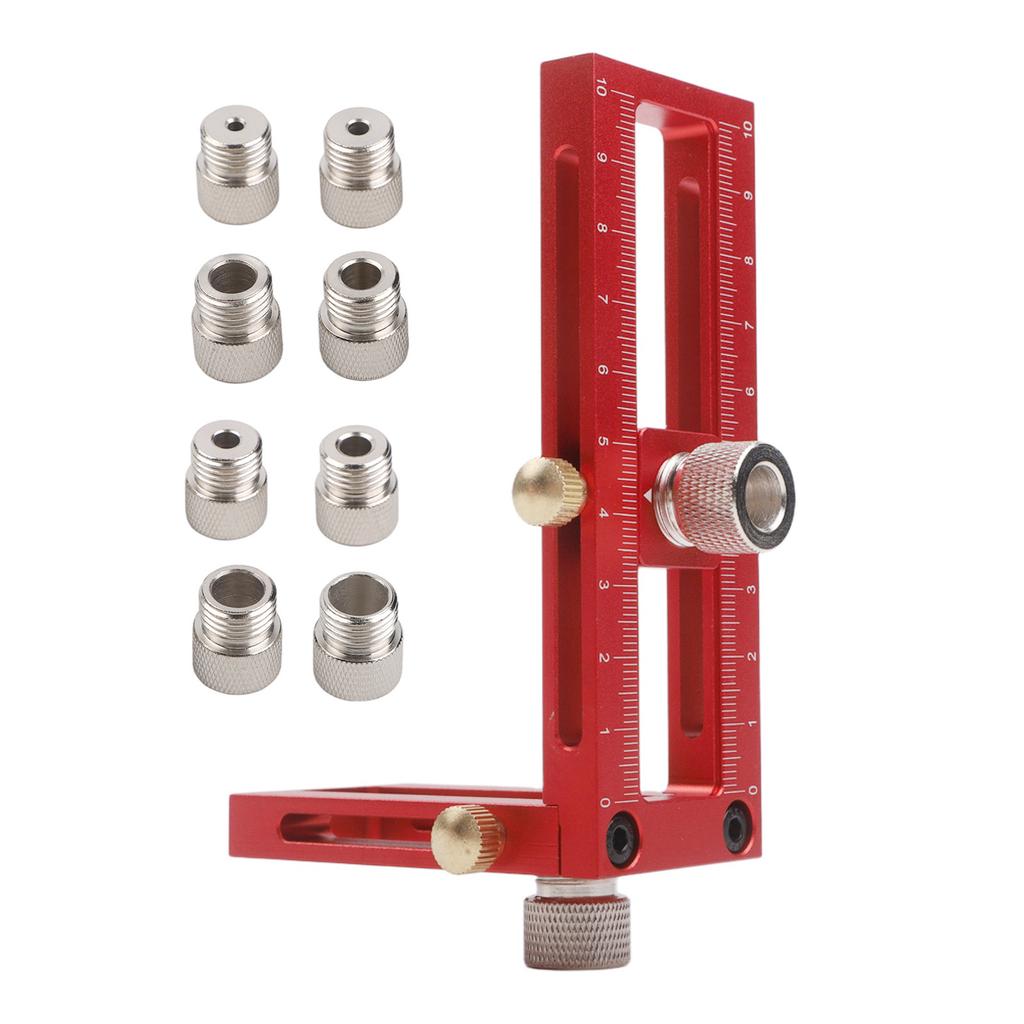 1set Drill Hole Guide Kit Drilling Positioning Tool Set Hole Drill With Drill Bushings Precision Tool For Woodworking DIY