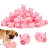 10/20/30 Stück Mini Rosa Quetschschwein 5cm Niedliches Quietschendes Schwein für Hundespielzeug Haustierbedarf Gummi Material Geeignet für Kleine Hunde TMZ