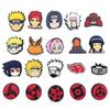 Naruto Serie Abnehmbare Clog-Schuh Dekorative PVC-Blumen Schnallen