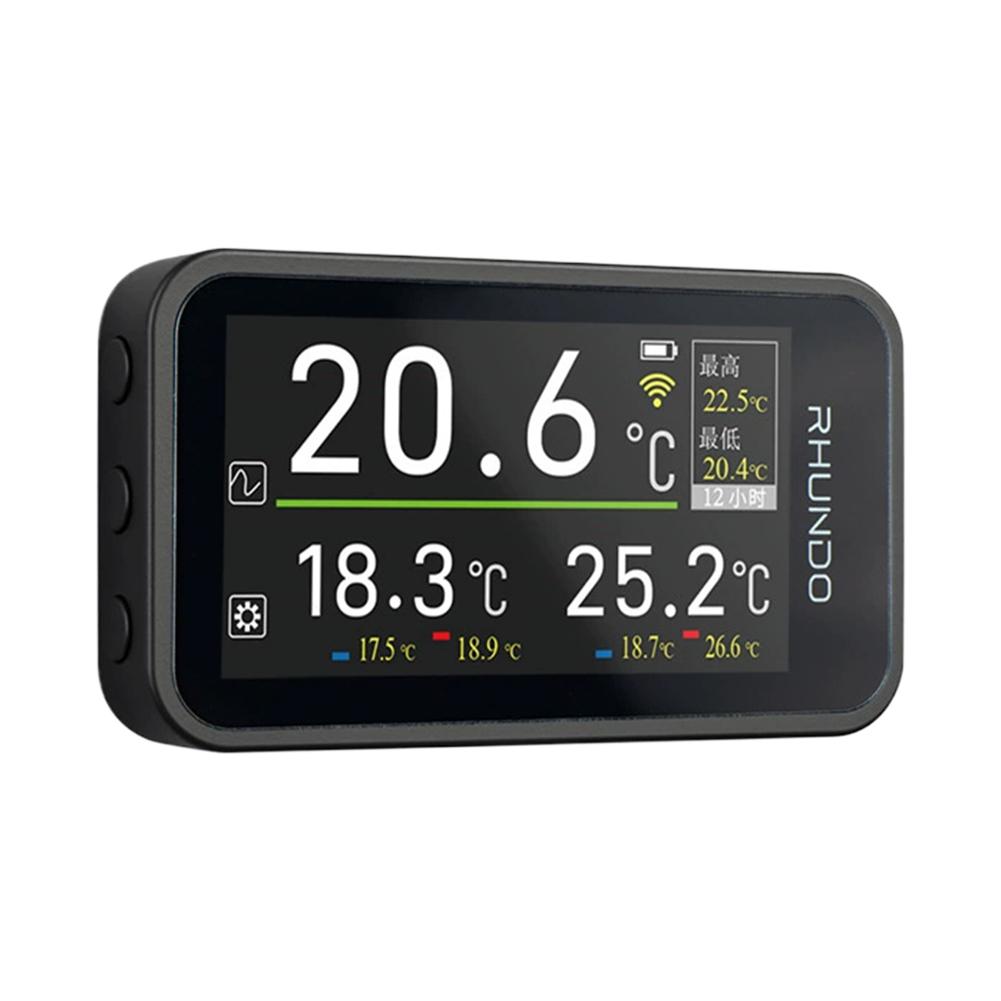 Car Digital Thermometer Hygrometer Indoor Electronic