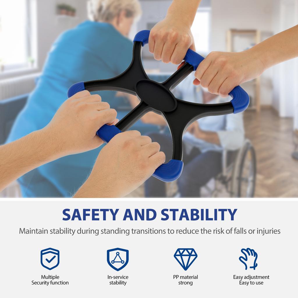Assisted Lift Standing Portable Stand Assist Aid with Non Slip Handles Stable Lift Assist Devices Tool To Help Seniors Stand