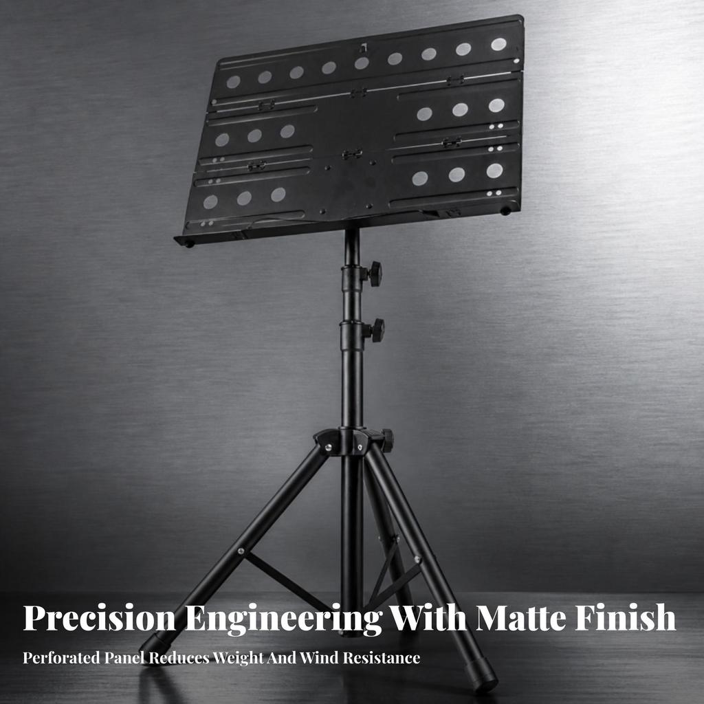 Folding Music Stand Stable with Tripod Base Compact for Students