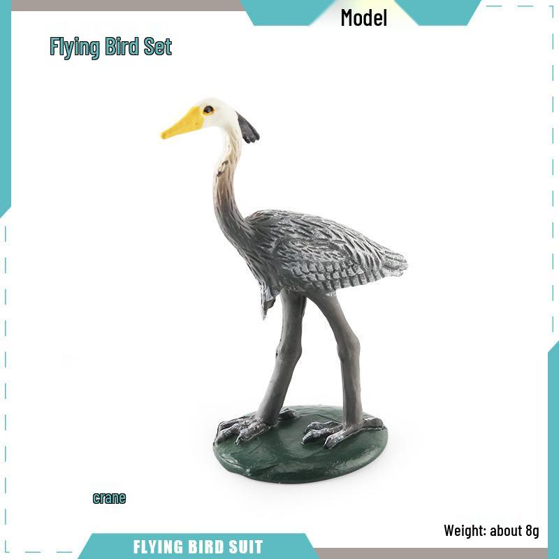 International Children s Science Education Crane, Flamingo & Heron Desktop Bird Model Toys