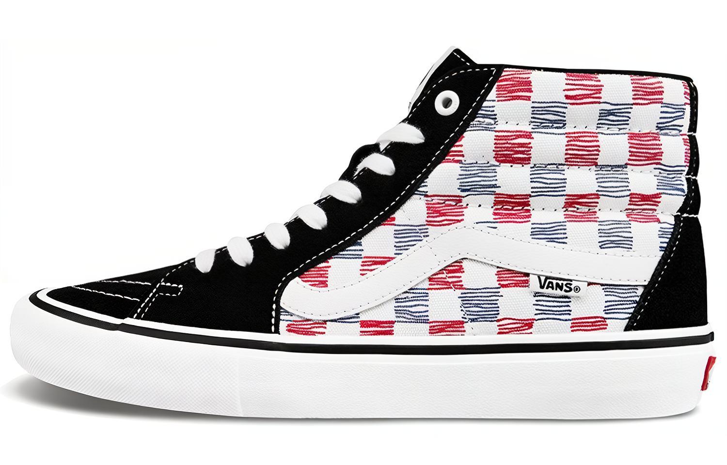 Sk8 Vans-Hi Pro Sketch Checkerboard VN0A45JD2MB 36