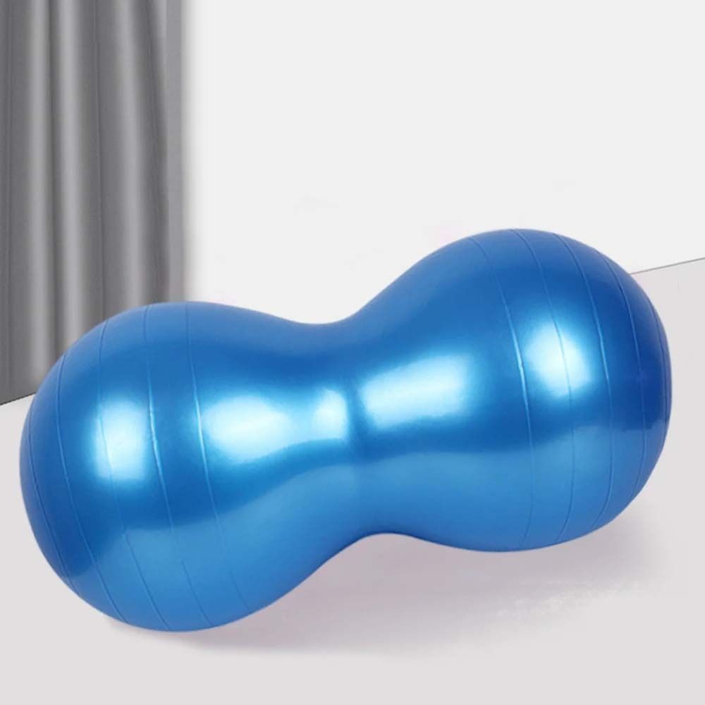 Anti-Burst Peanut Ball Thickened Yoga Fitness Ball Multi-Function Pilates Yoga Ball  Adult Fitness