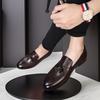 Shoes men's shoes spring British Korean version men's casual leather shoes Doudou shoes men's summer men's leather shoes one piece 2025