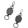 Buckle Badge Holder Anti Lost Easy-to-pull Buckle Rope Elastic Retractable Pull Badge Reel  Female