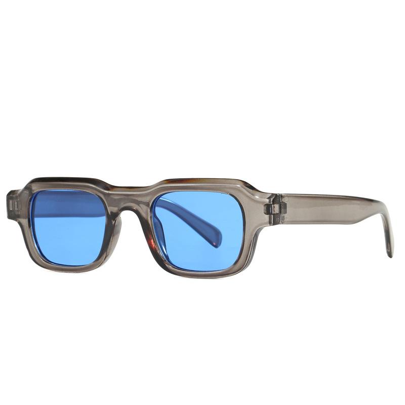 New Vintage Square Sunglasses Women Men Brand Rectangle Sun Glasses Female Oval Eyewear Oculos De Sol for Male Female Eyeglasses