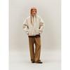 Saendeusaundeu Suiting Fabric Banding Pants Yellowish Brown