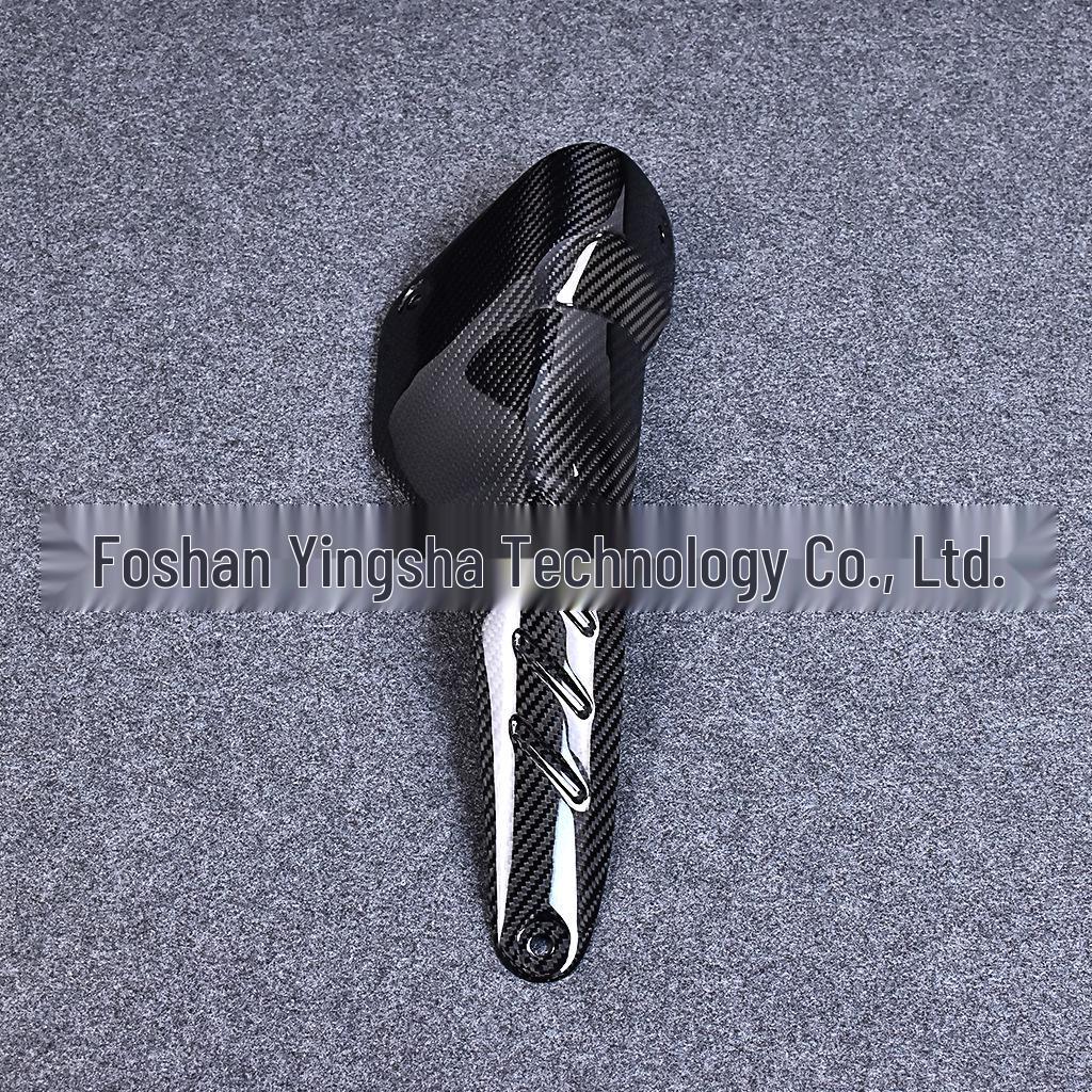 Aprilia RSV4 Carbon Fiber Exhaust Pipe Cover