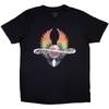 Journey Tie Dye Wings Band Logo T Shirt